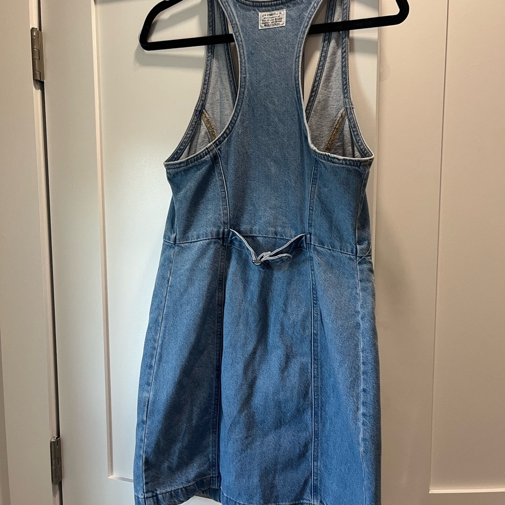 Levi denim Zip-Front Dress - Picture 9 of 10